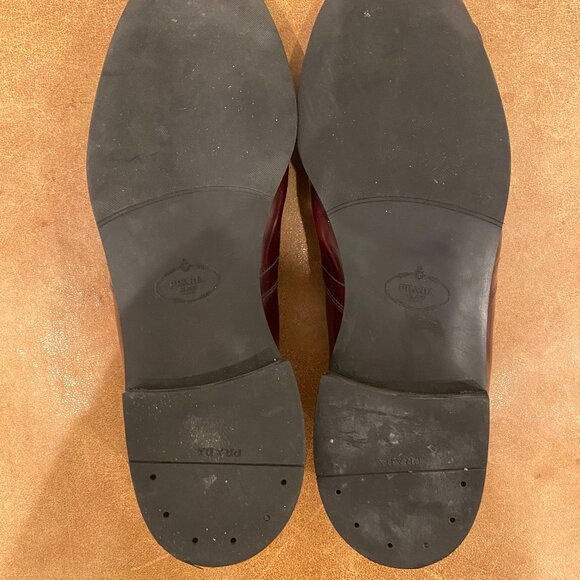 Prada Patent Leather Loafers - Picture 2 of 3